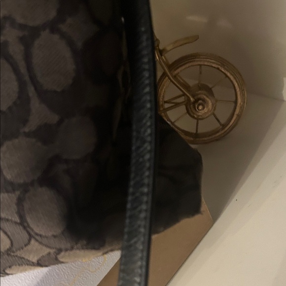 Coach Black and Brown Crossbody Bag - Picture 5 of 6